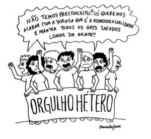 Será que o orgulho hétero é um contraponto de quem quer manter o ódio e o preconceito contra a comunidade LGBT?